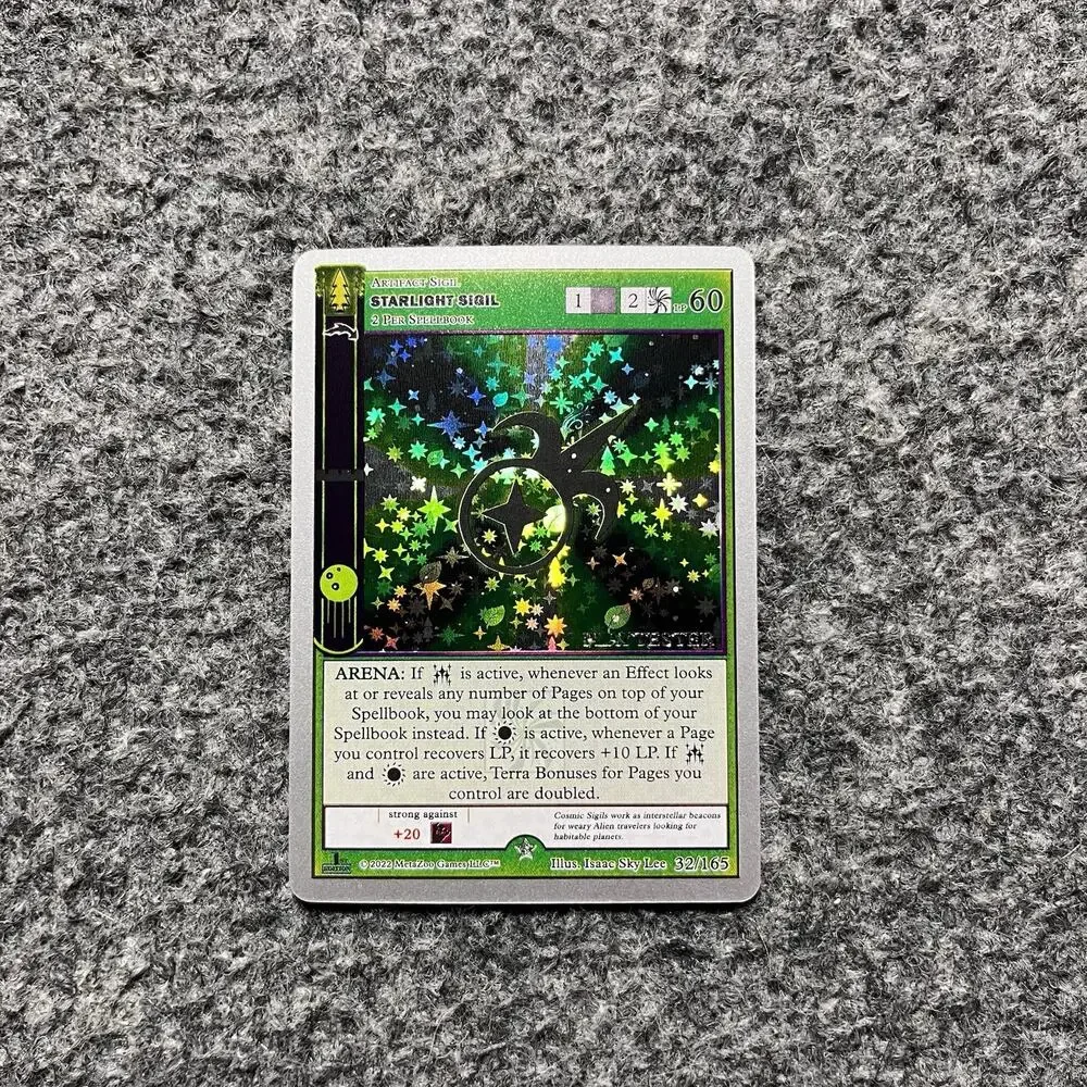 Metazoo Playtester Starlight Sigil Wilderness 1st Edition Silver Border Holo